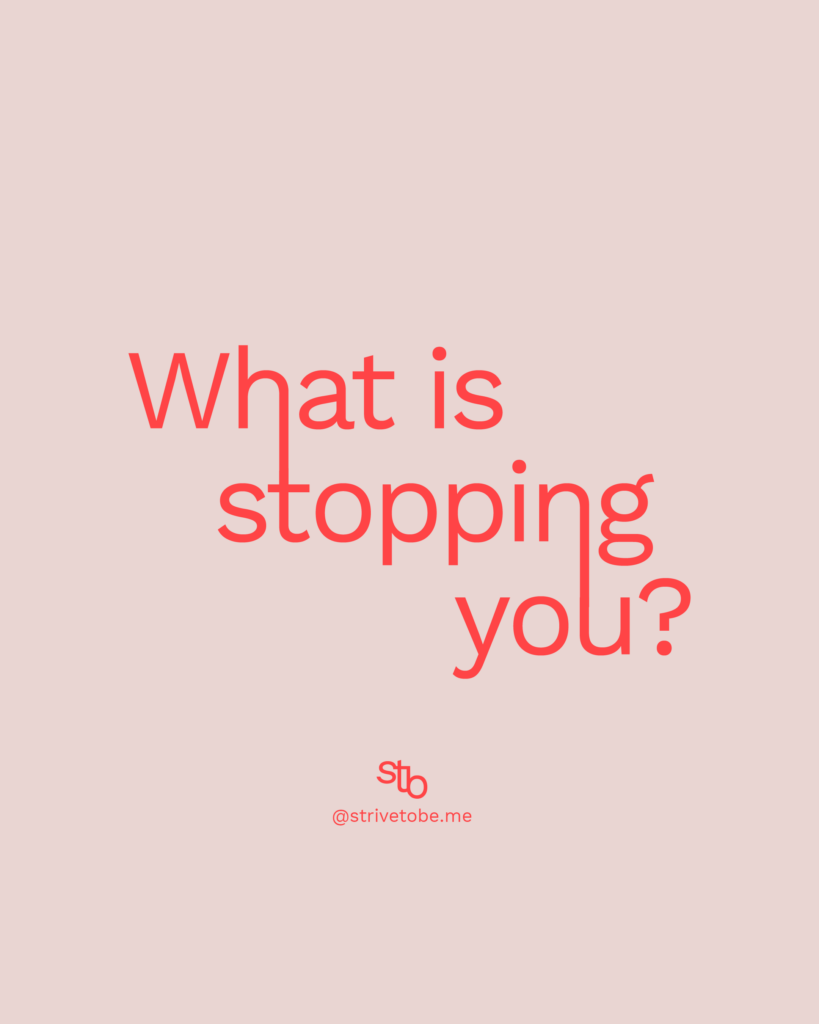 What is stoping you to start a female network